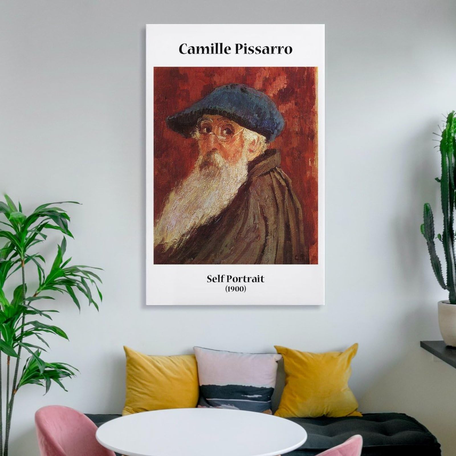 Camille Pissarro Painting Art Canvas Poster Self Portrait. (1900