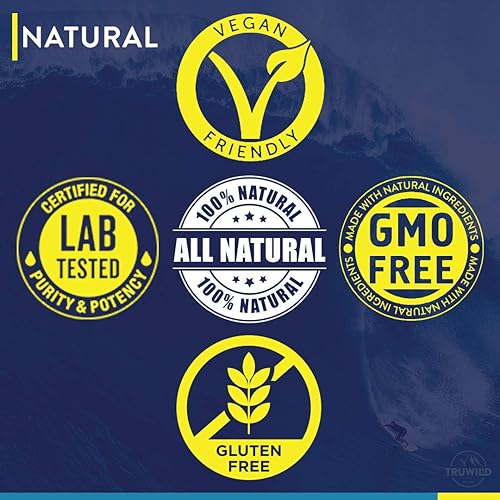 Miniatura 6 de TruWild Polvo de hidratación natural de una sola porción sin azúcar, electrolitos veganos + aminoácidos, bebida de recuperación para uso diario,