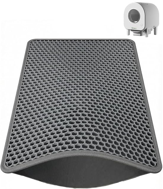 Gimars Alfombrilla para Arena de Gato 60 x 45cm