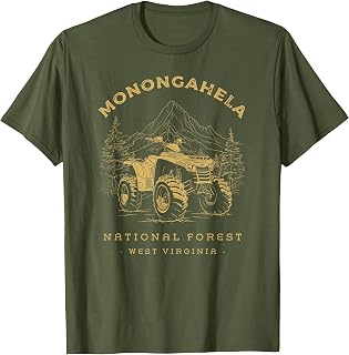 Monongahela National Forest West Virginia ATV UTV OHV Quad T-Shirt