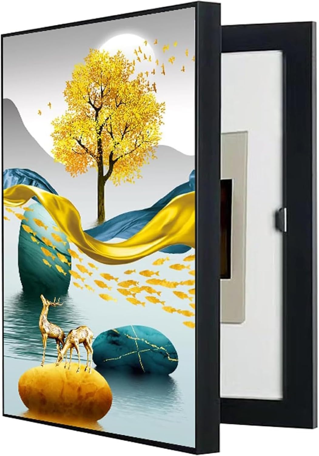 Hebralytic Electrical Panel Cover Decorative, Breaker Box