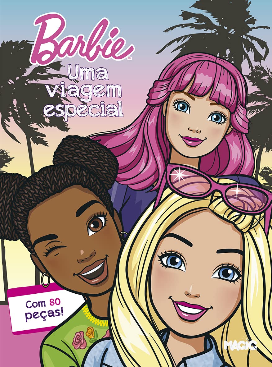 Barbie - Livro com 4 Quebra-cabeças - Uma viagem especial : Magic