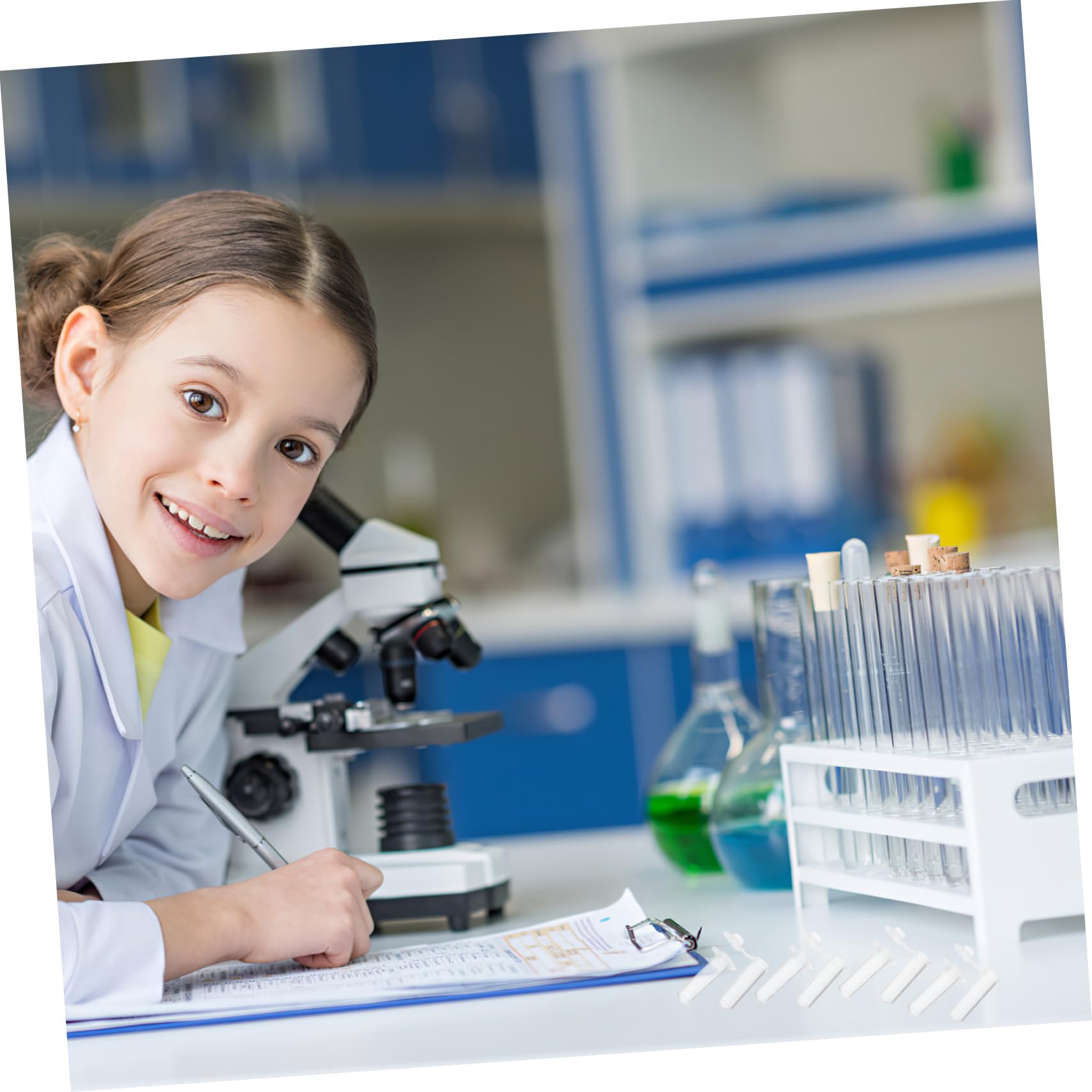 Cabilock 500piezas Tubos De Centrífuga Pequeños De Plástico Con Tapa Para Experimentos Laboratorio Tubos De Ensayo Para Ciencias Con Graduación Recipientes Para Muestras