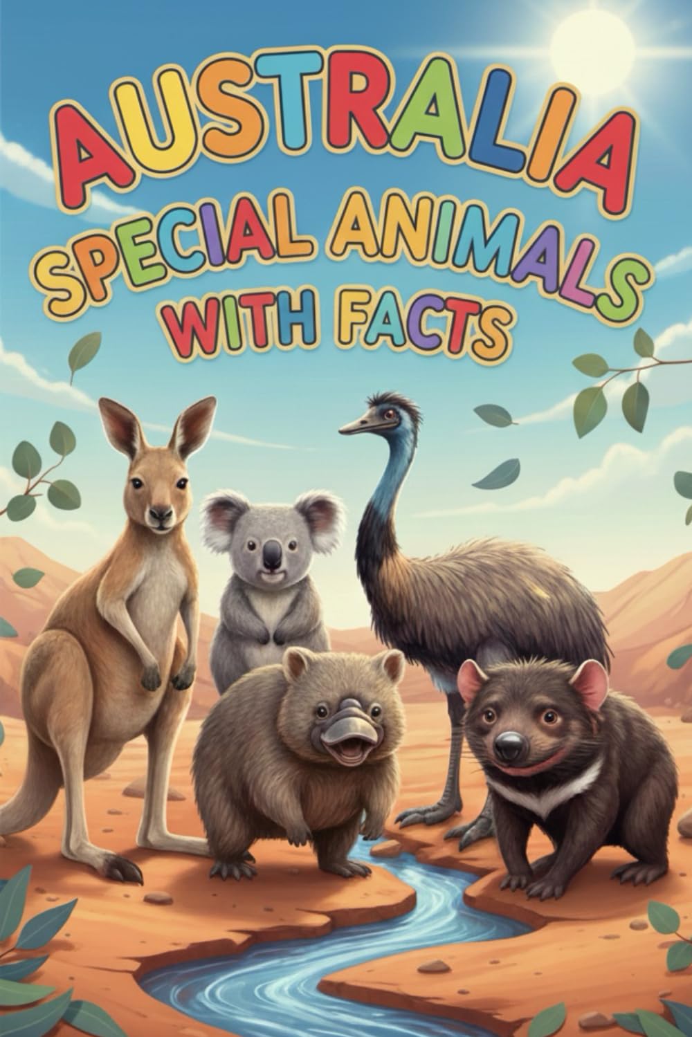 Australia Special Animals With Facts Amazing Australian Wildlife Facts for Kids | Kangaroo, Koala, Platypus & More | Educational Nature Book