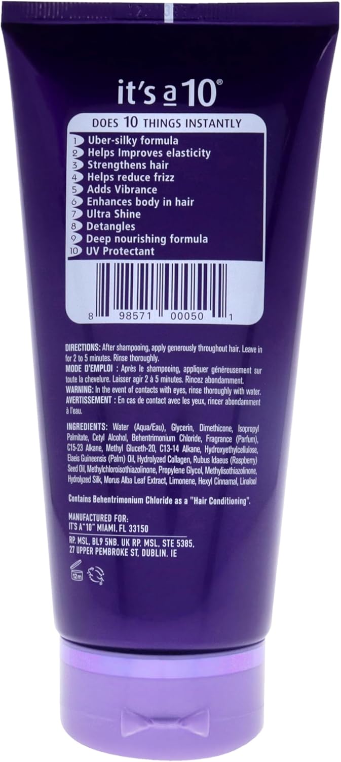 It's a 10 Haircare Silk Express Miracle Silk In10sives Leave-In Conditioner, 5 fl. oz.