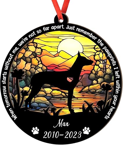 Miniatura 101 de Adorno personalizado para atrapasoles Bichon Frise, Bichon Frise Sun Catcher Adorno de Navidad – Regalo para perro amante, Bichon Frise 3D 2 capas