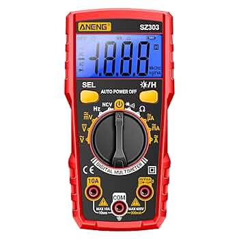 SZ303 Multimeter 1999 Count Digital AC/DC Vole Current