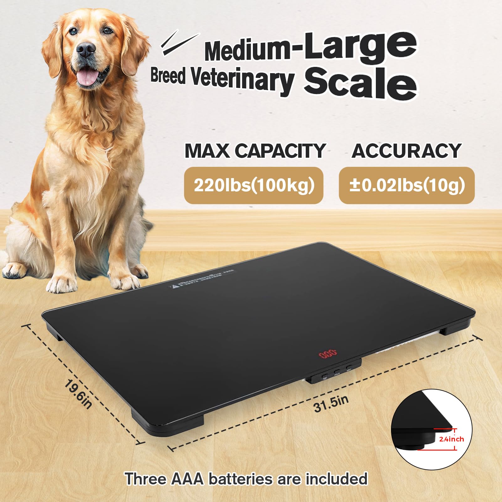 Amazon.co.jp: SIKE 中型大型犬種獣医用体重計 犬用スケール (±10g