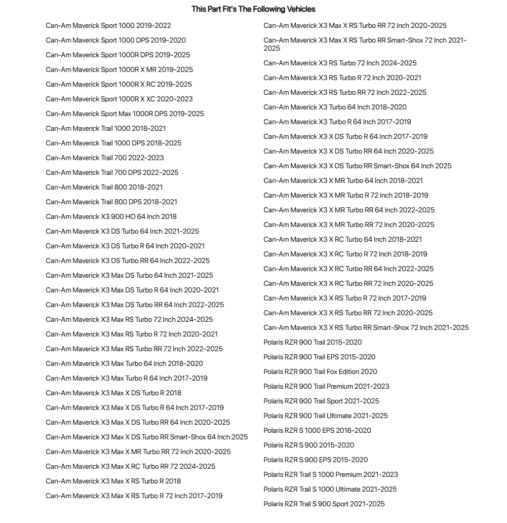 Tusk UTV Cargo Box Top Rack