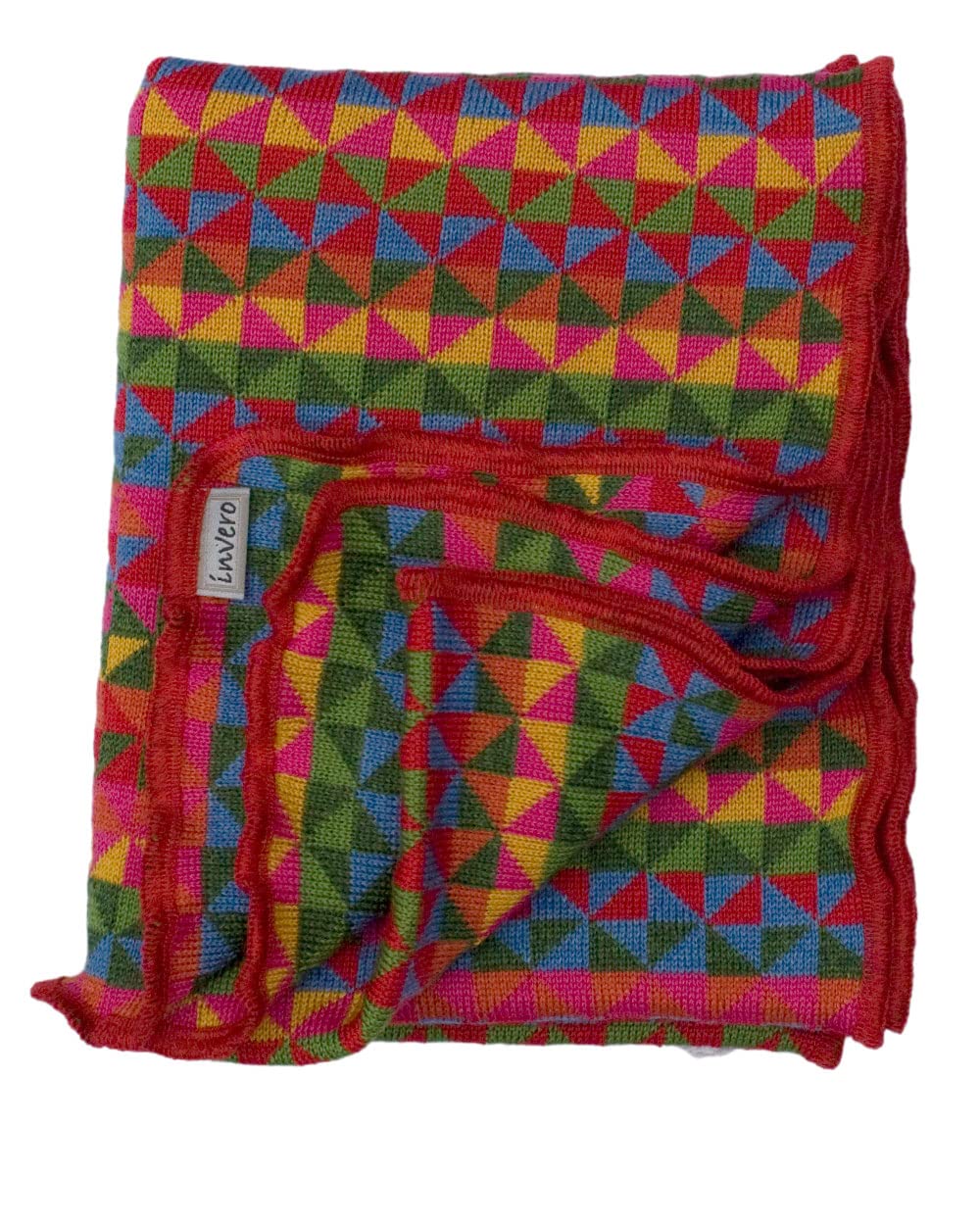 Invero, Merino Schal Pat, 100% Wolle