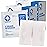 Vakly Split Drain Sponge Gauze 4x4 Sterile 6 Ply Pads [100 Pack] Absorbent Precut 4X4 Non-Woven Slit Pre Cut Bandages +2 Rolls Medical Tape for I.V. Tracheostomy - 25 Packs of 2 -Packaging May Vary