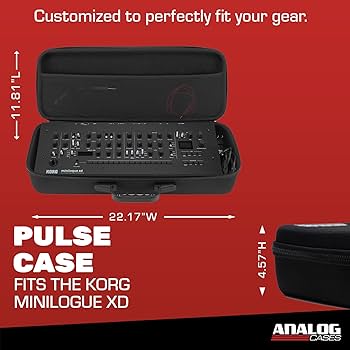 Amazon | Analog Cases Korg Minilogue XD Module 専用 セミ