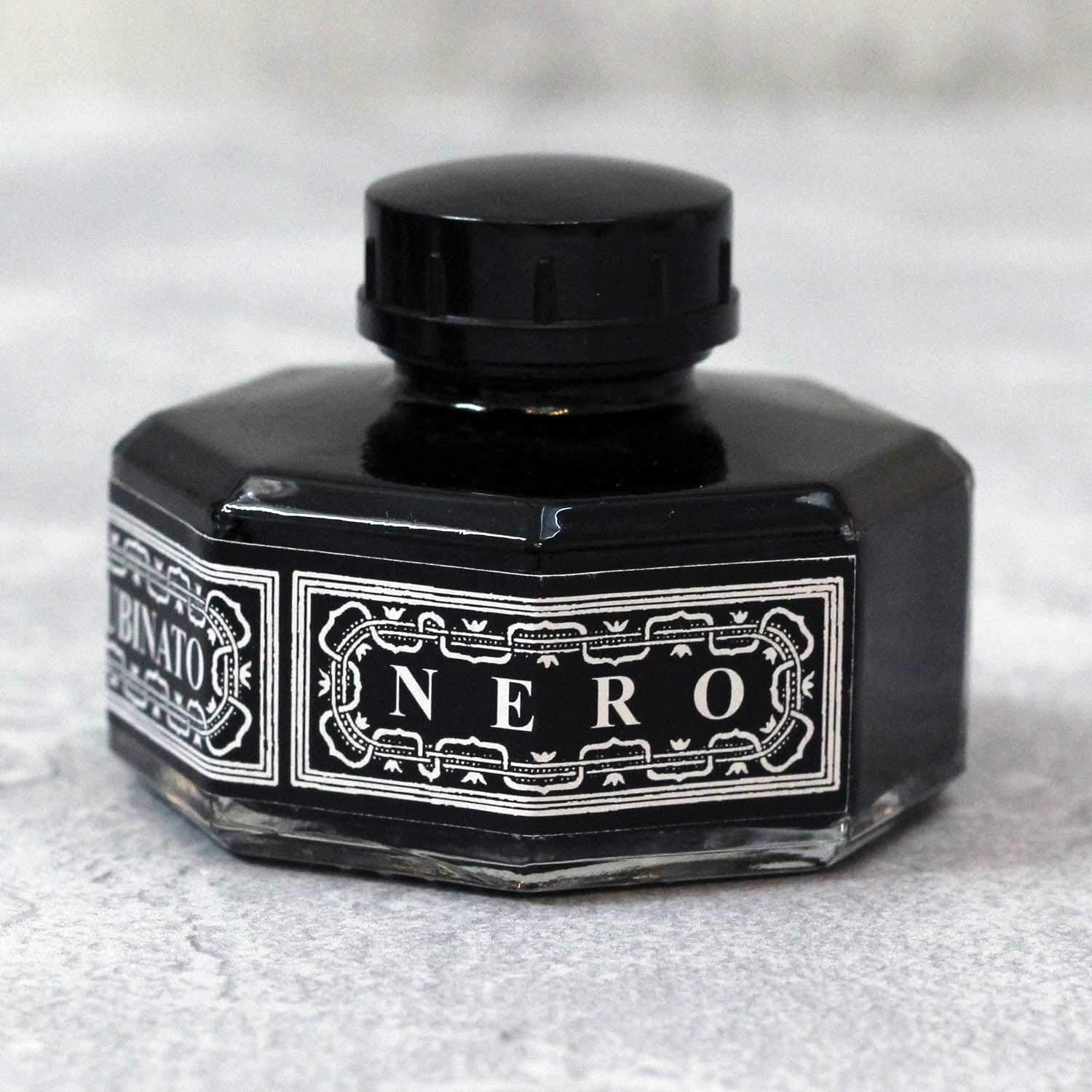 Nancy NikkoFrancesco Rubinato INK in Iconic Octagon Inkwell Bottle (BLACK (Nero))