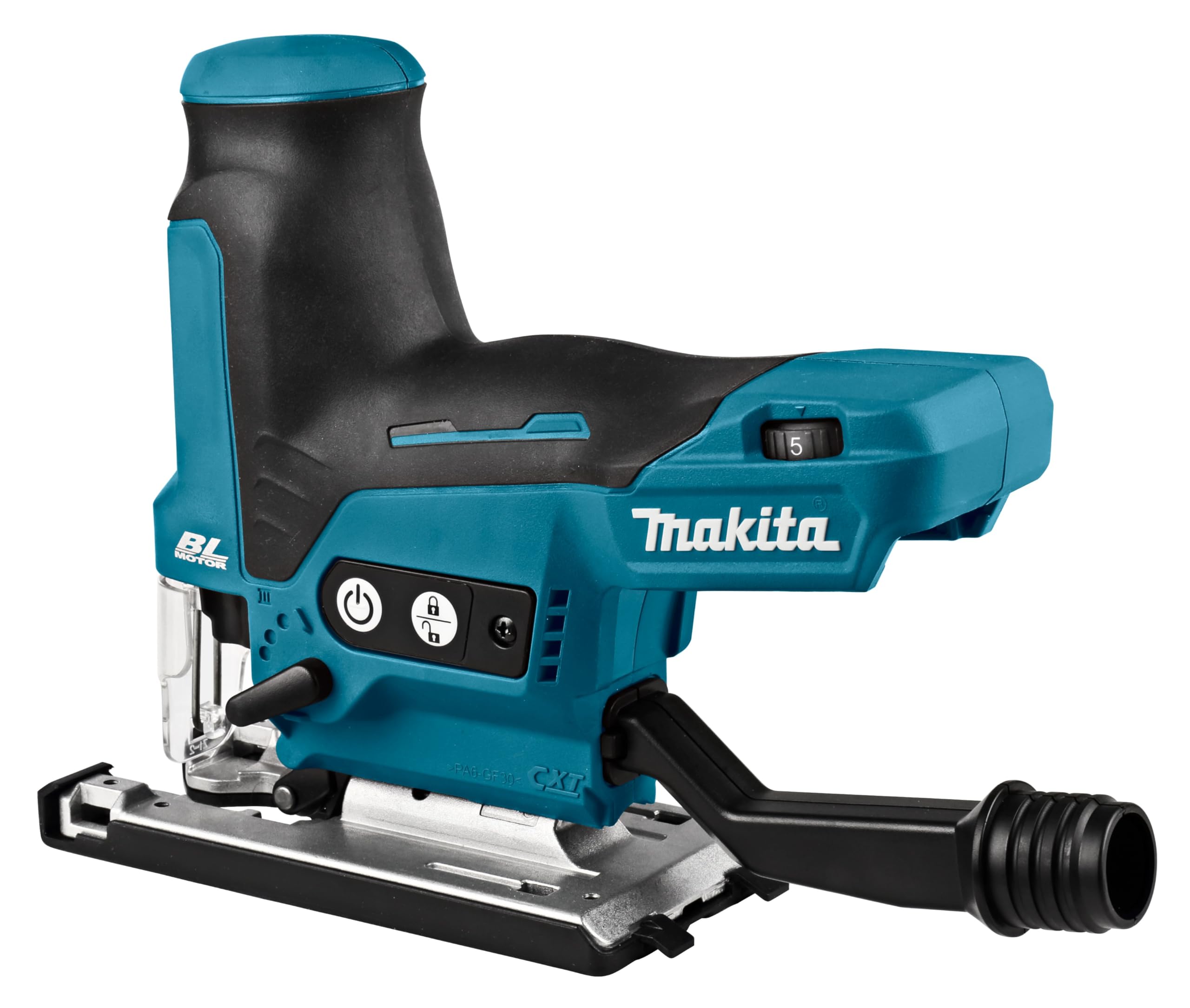 Makita, seghetto alternativo a batteria, JV102DZ 280W, 10.8V/senza batterie e caricabatterie
