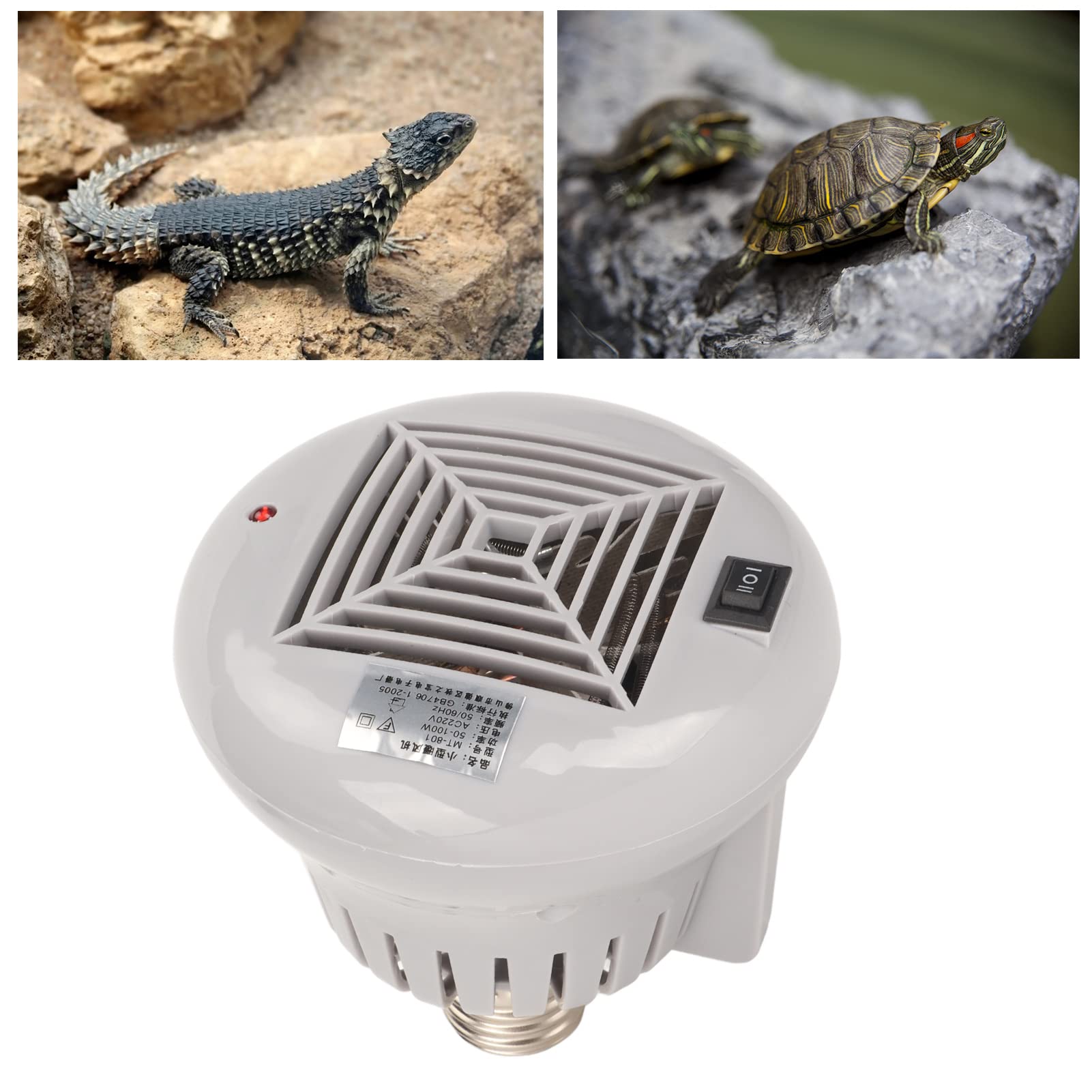 Riscaldatore Per Pollaio E Animali - 3 Livelli Di Potenza, Sicuro, Per Cani, Gatti, Rettili - Foto 4