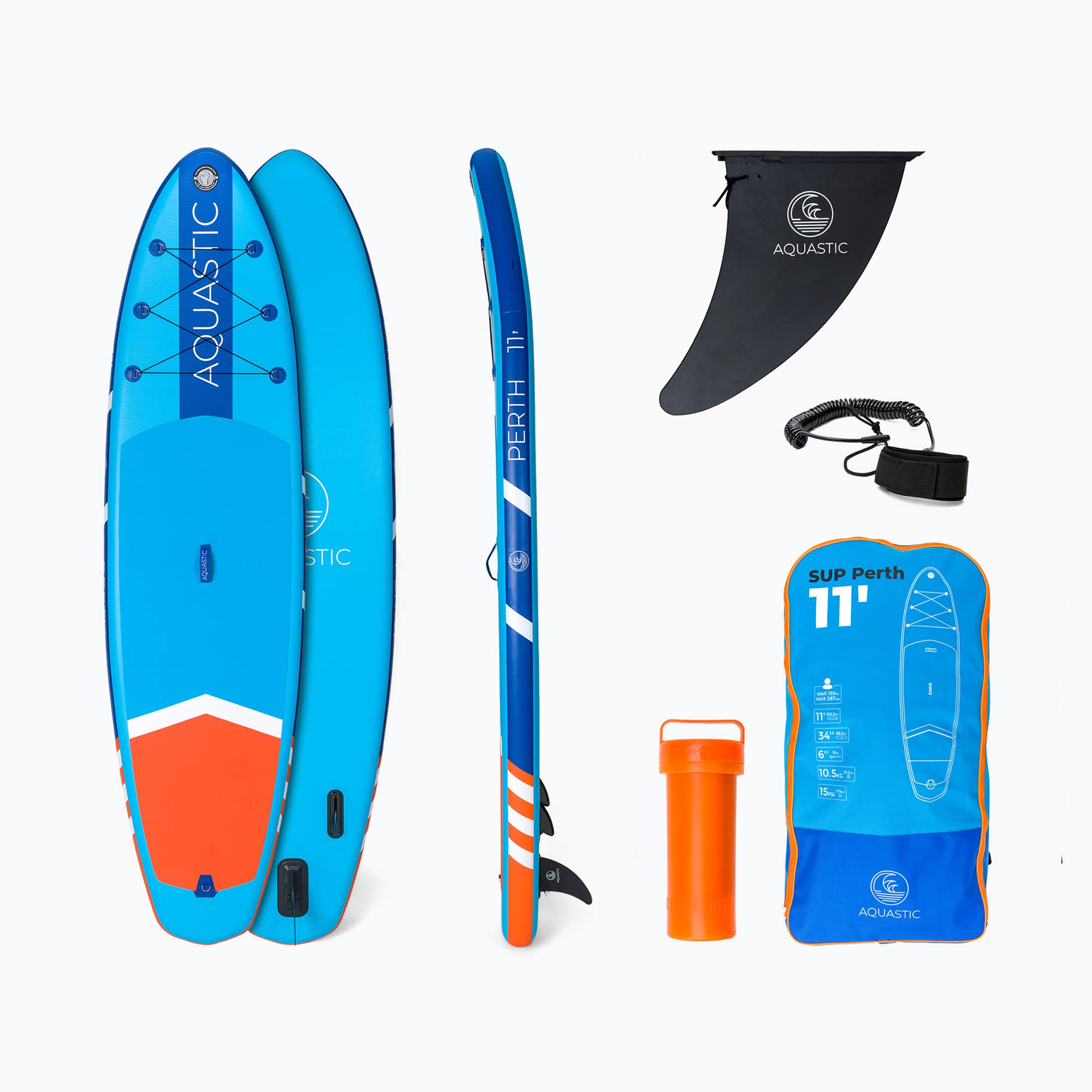 AQUASTIC Deska SUP, Stand Up Paddle Board z przydatnymi akcesoriami – wiele do wyboru