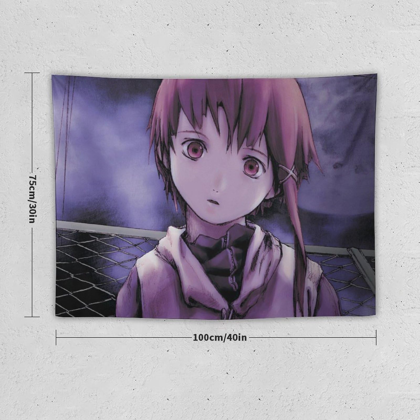 Amazon.com: Serial Experiments Lain Anime Lain Iwakura Poster (48