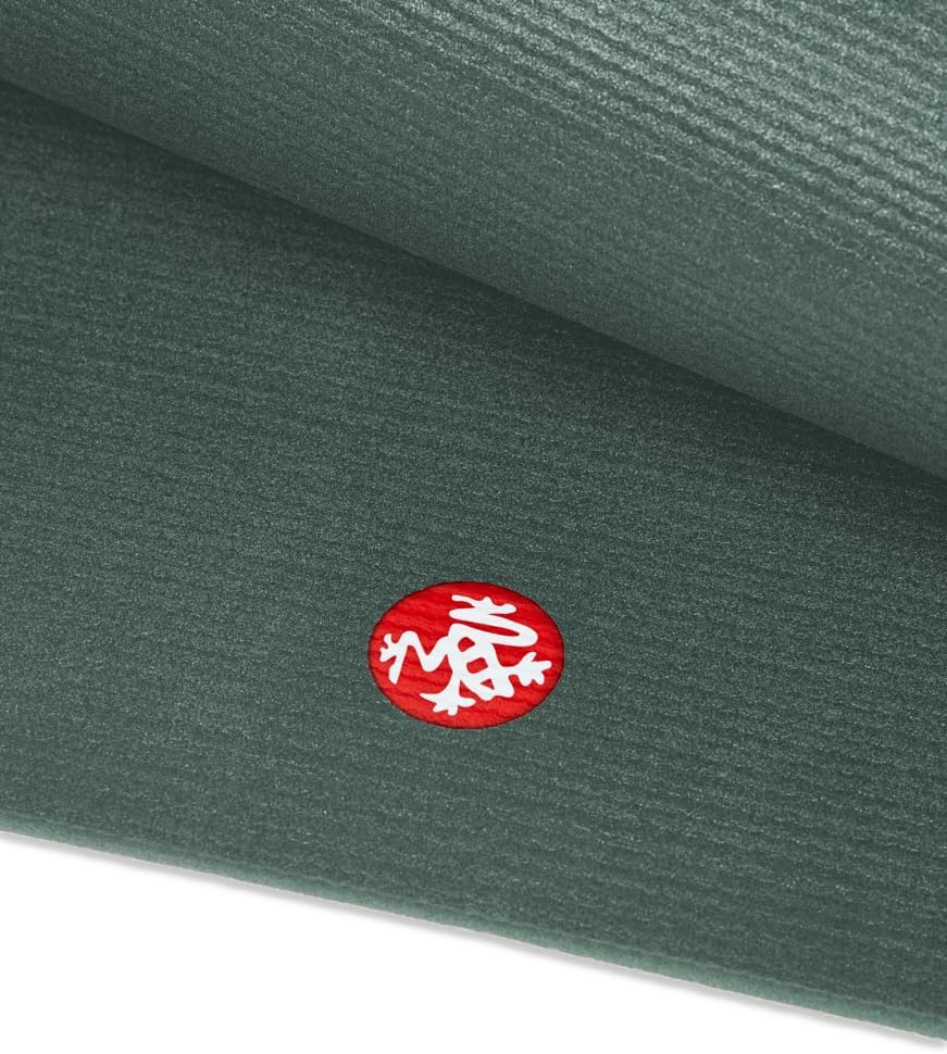 manduka pro yoga mat - 6mm | lifetime durability | hygienic construction | premium studio quality | teacher approved black sage 78" x 78"