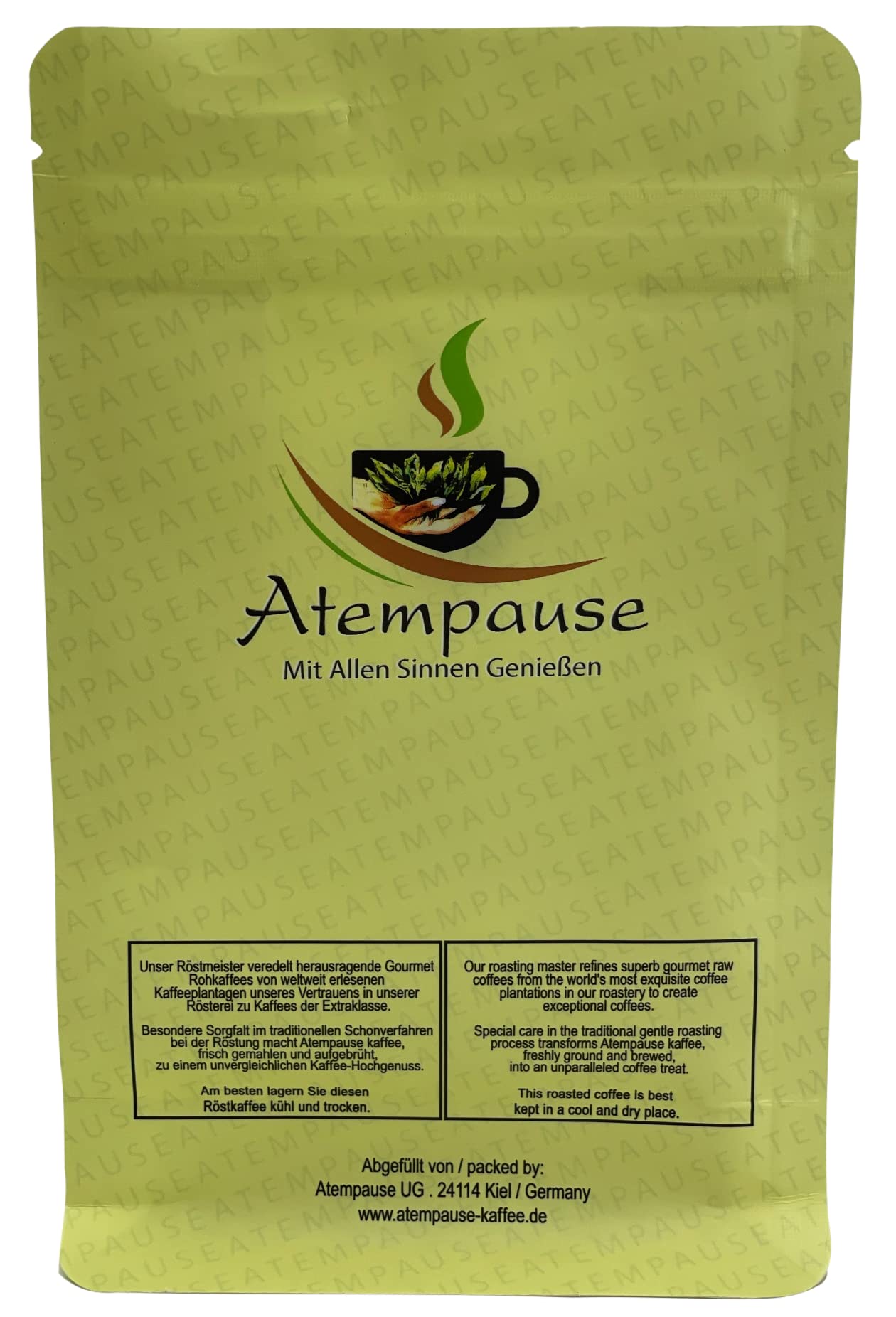 Atempause Kaffee "Panama Hacienda La Esmeralda Geisha" Kaffeerarität 100gr Bohnen