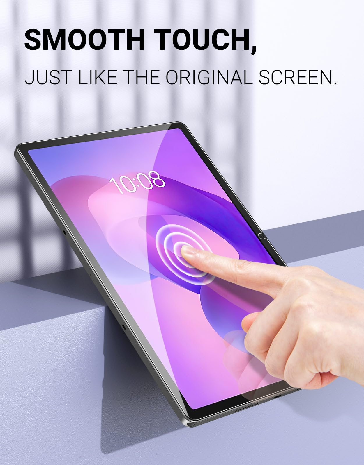 MoKo 2 Pezzi Vetro Temperato per Lenovo Idea Tab 11" 2025 Tab M11 K11, Pellicola Protettiva Trasparente HD, Durezza 9H