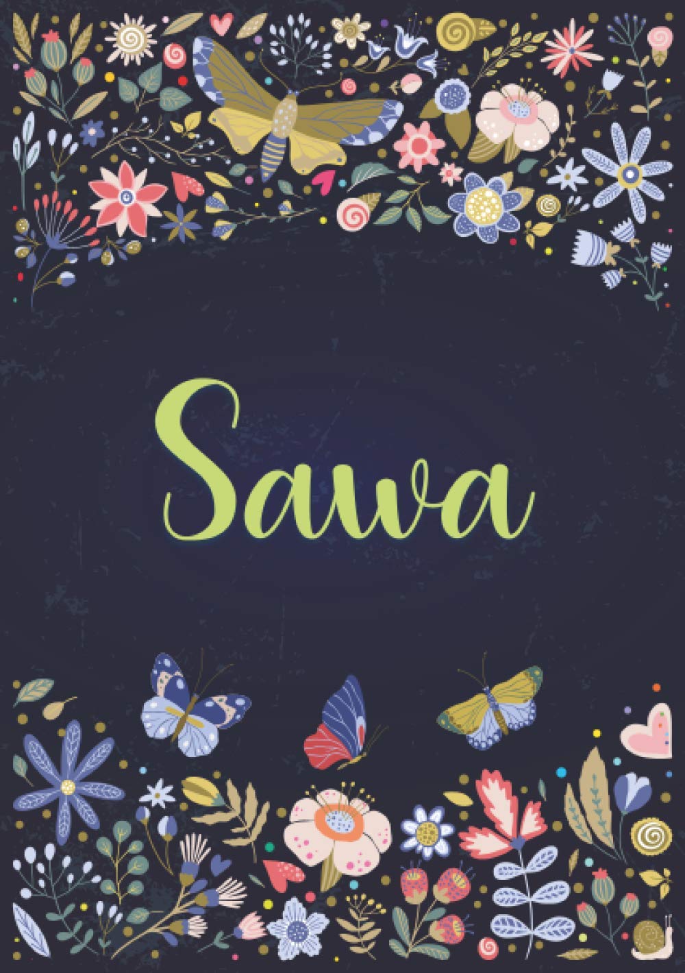 Sawa: A5 ããŧããã㯠(Notebook A5) | ããŧãŊããŠã¤ãēãããåå ÂĢ Sawa Âģ | åĨŗæ§ãåĨŗãŽåããæ¯ãããå§åĻšãå¨ã¸ãŽčĒįæĨããŦãŧãŗã | ããļã¤ãŗ īŧ åēå | 120 æãŽčŖå°äģãããŧã¸ãå°ãããĩã¤ãē㎠A5 (14.8 x 21 cm)