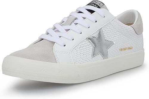 VINTAGE HAVANA Grande - Tenis de moda para mujer Zapatos de tenis de estrella para mujer Parte superior baja Caminar cómodo casual