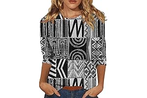 3/4 Length Sleeve Womens Tops: Stylish and Sophisticated for 2023