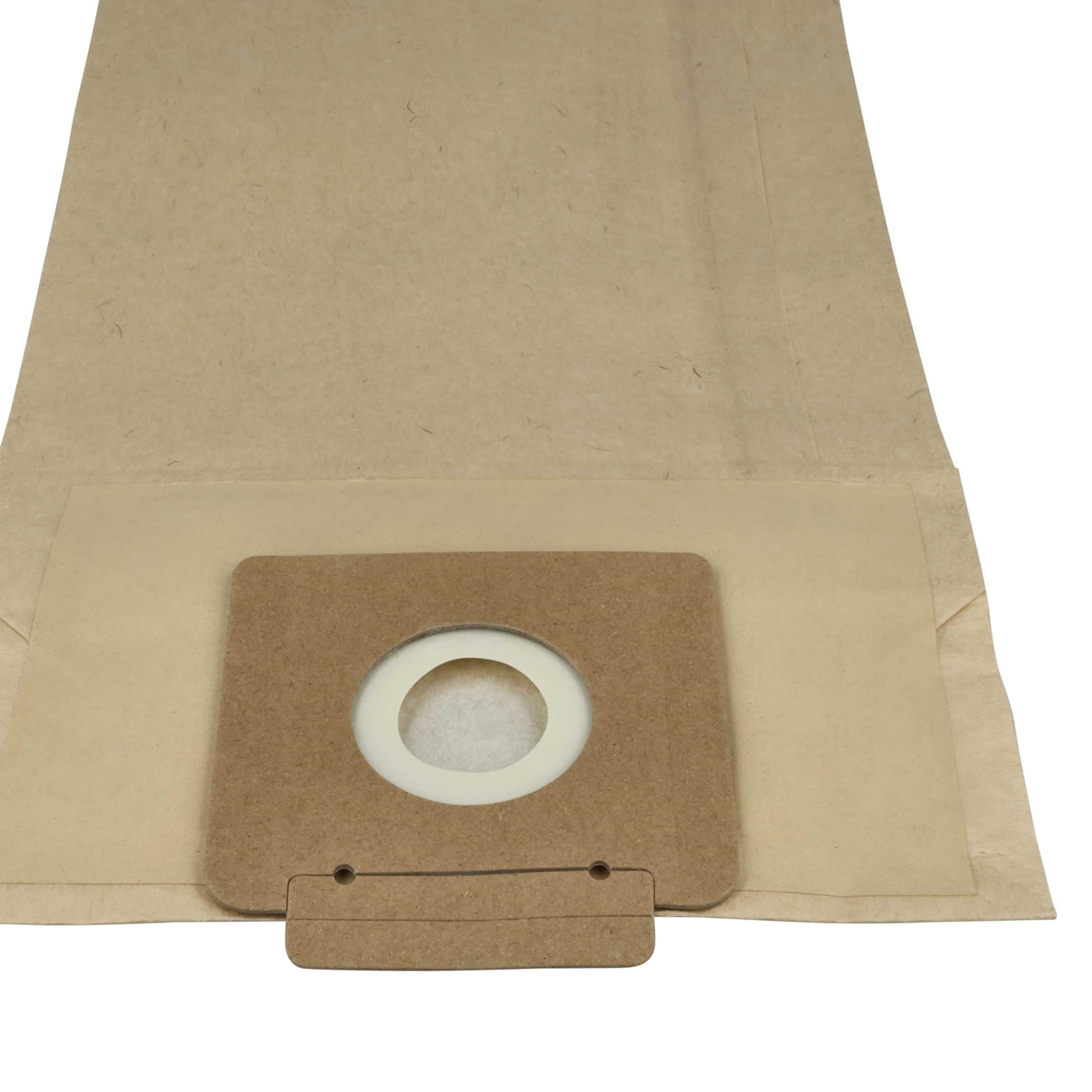 vhbw 50x bolsa compatible con Kärcher T 12/1 eco!effciency, T 12/1 Professional, T 12/1 Edition aspiradora - 23 cm x 22,5 cm marrón