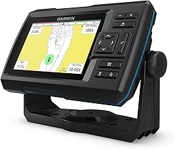 Garmin Striker Vivid 5cv, Easy-to-Use 5-inch Color Fishfinder and Sonar Transducer, Vivid Scanning Sonar Color Palettes (010-02551-00)