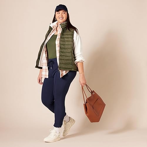 Miniatura 9 de Tienda Essentials - Camiseta ajustada sin mangas para mujer, paquete de 2