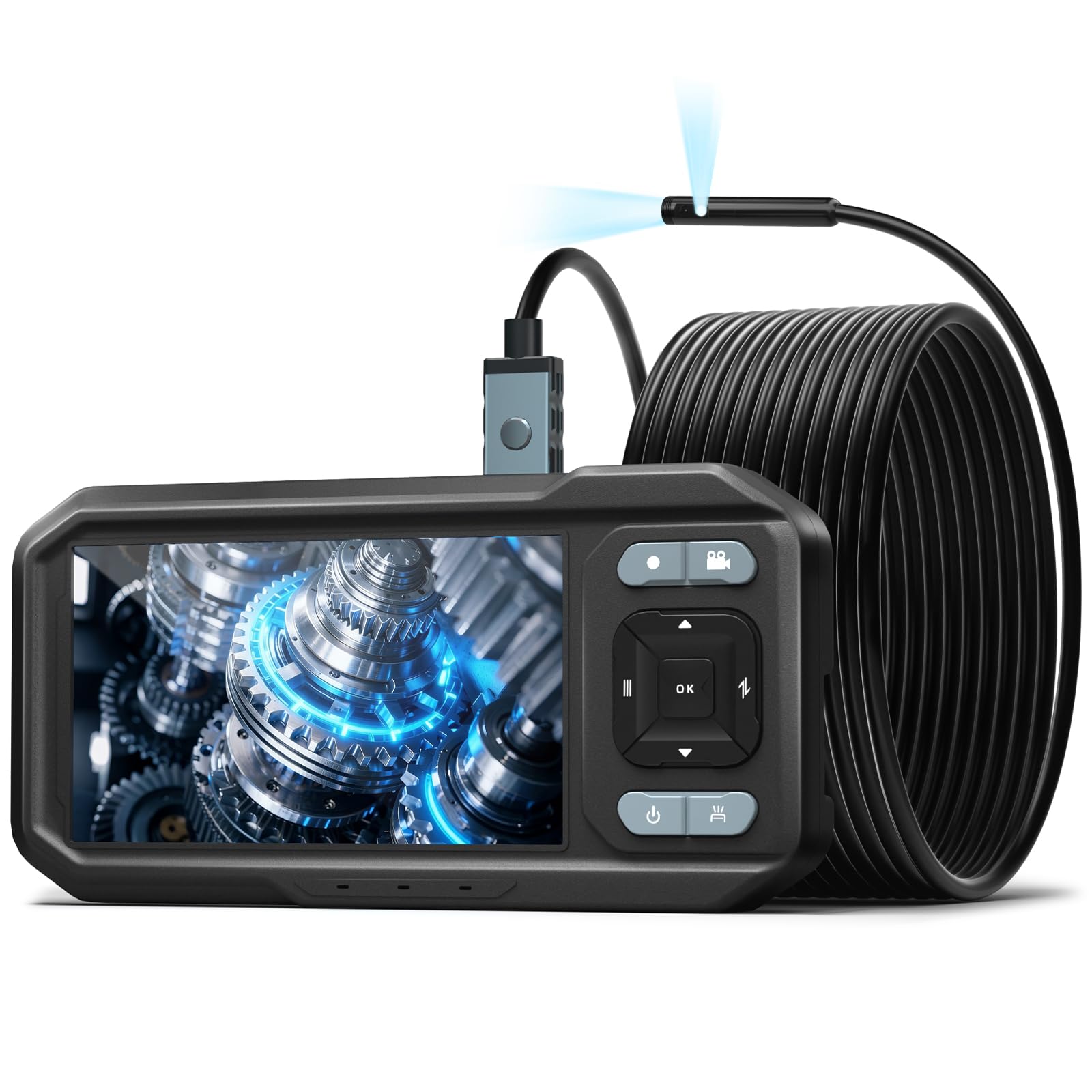 KIRFEIHT Dual Lens Borescope