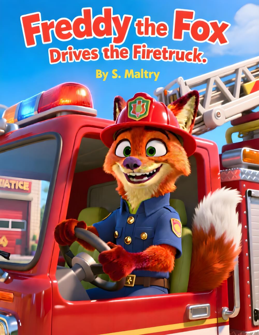 Freddy Fox Drives the Firetruck