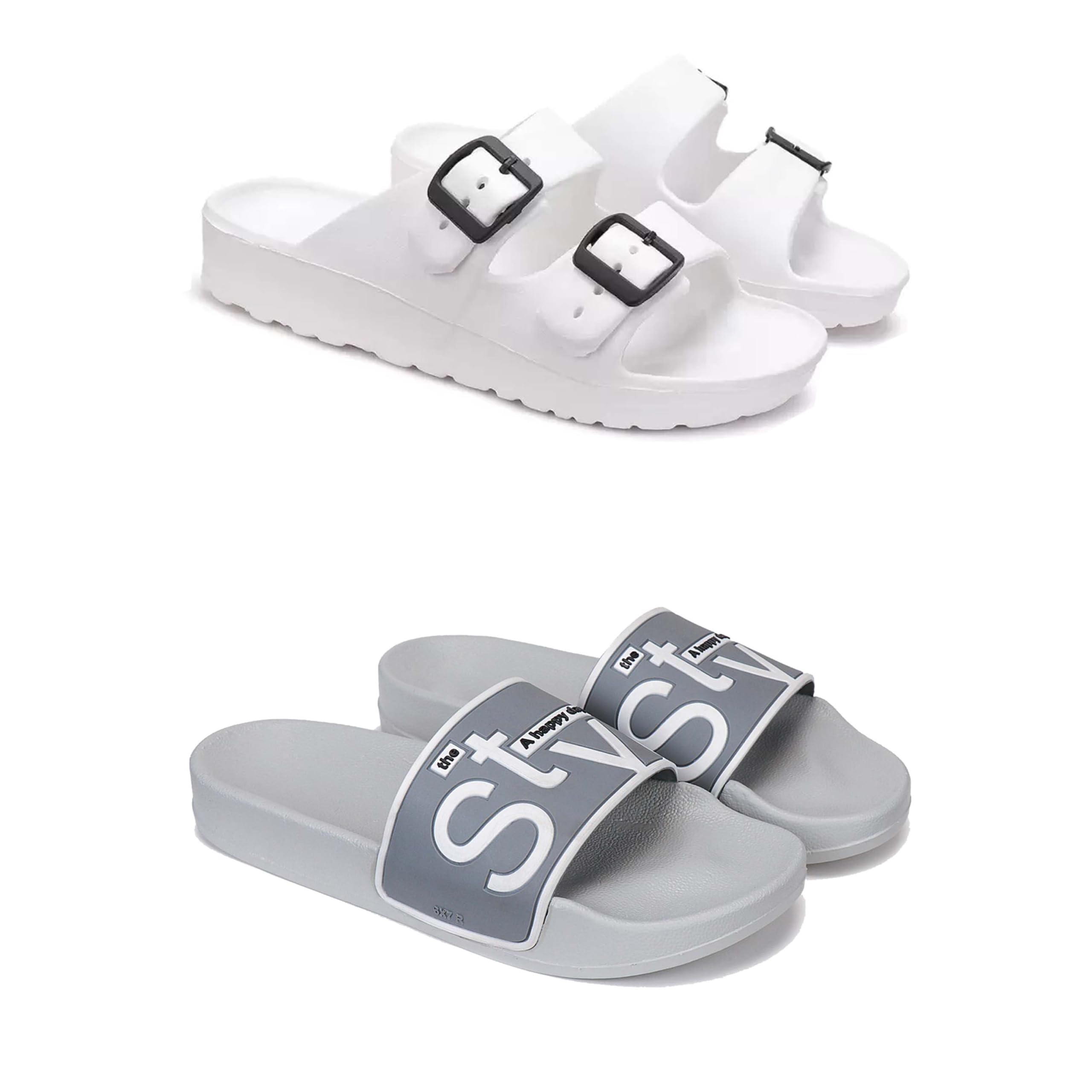 Men's Sandals | Lightweight Wear| Stylish & Easy to Wear For Men's GP-SAN-(2-COMBO)-3113-1589-picture-31