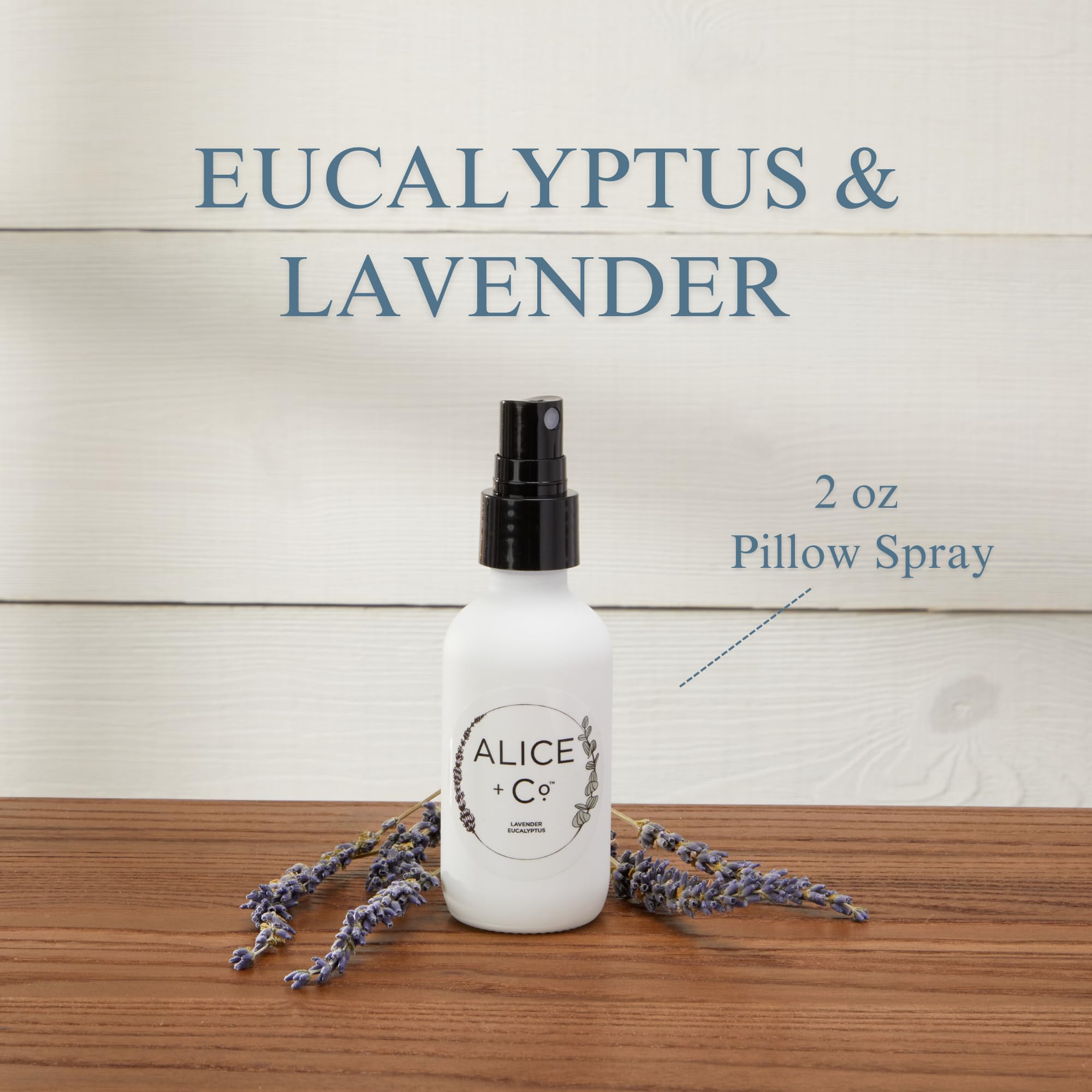 Alice + Co. Pillow Spray | Lavender & Eucalyptus Scent Mist | Fairfield by Marriott | Pillow Spray for Bedroom | Aromatherapy