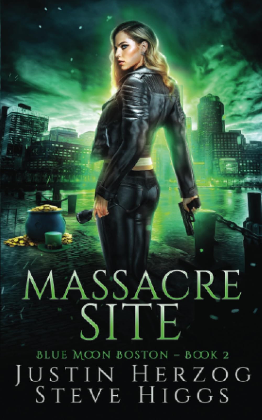 Book cover for Massacre Site