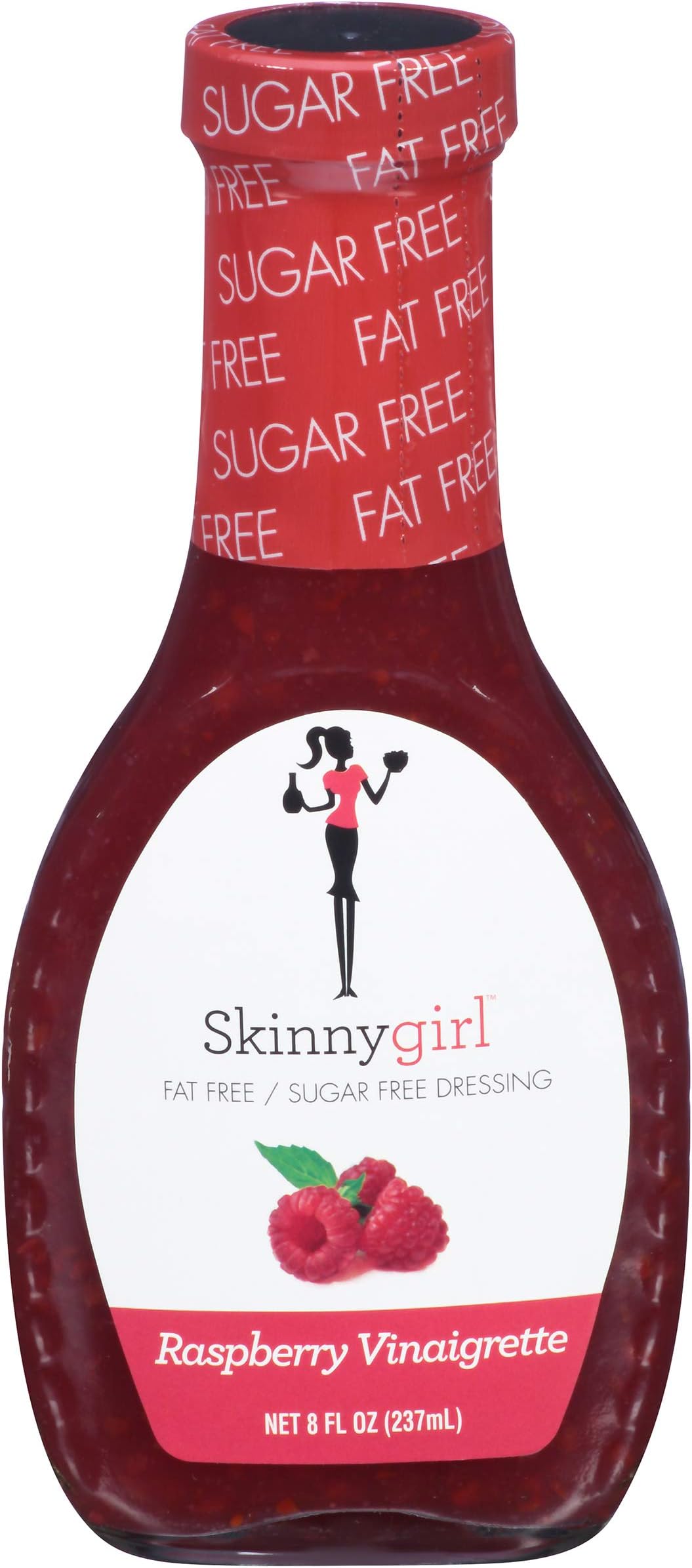 Skinnygirl Sugar Free Gluten Free Salad Dressing, Raspberry Vinaigrette, 8 Ounce