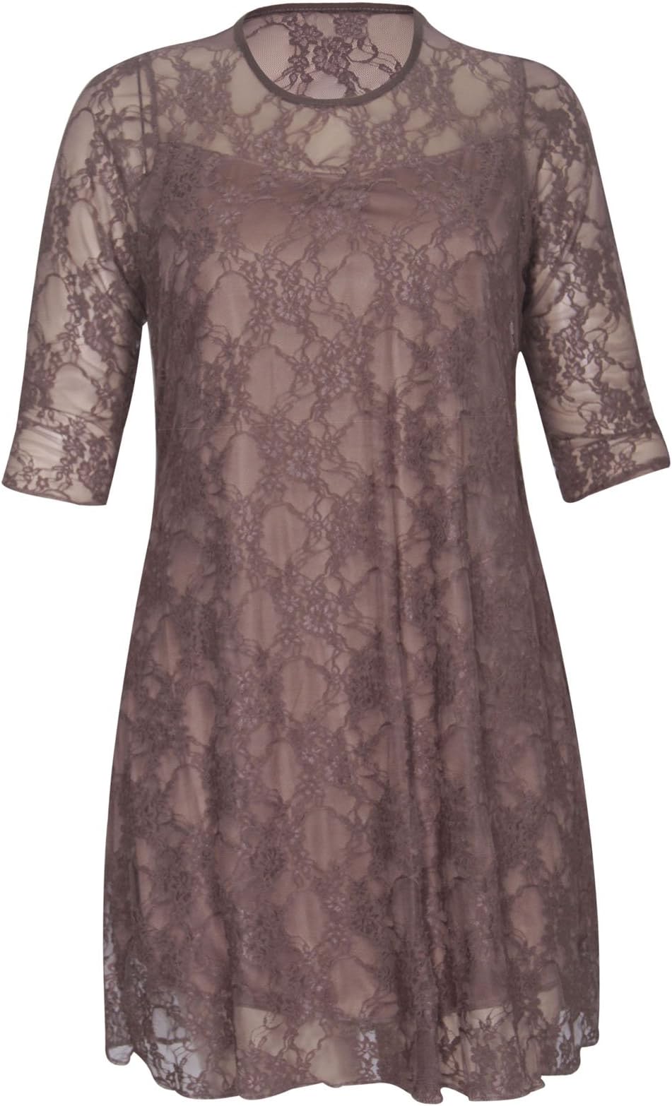 Purple Hanger Women's Lace Dress