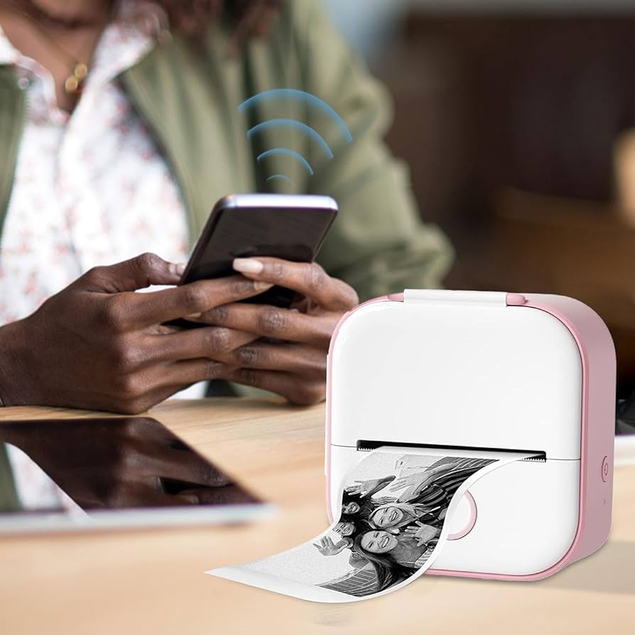 SERINA ／mPOP＆モバイルプリンター Amazon.co.jp: ポータブル ポケットプリンター ミニプリンター