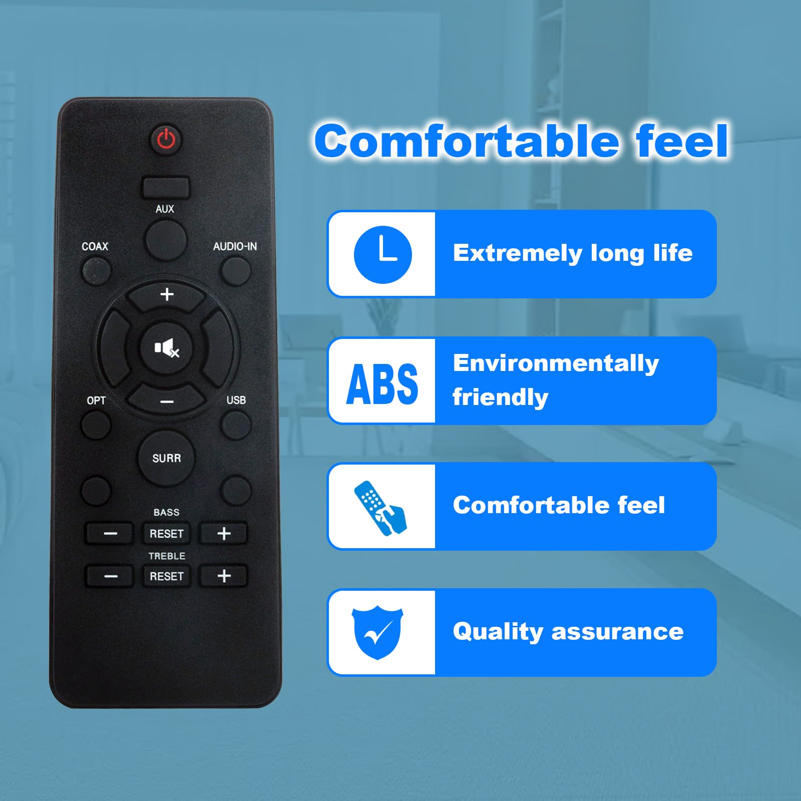 VINABTY Nuovo HTL3310 Telecomando di ricambio Télécommande Per PHILIPS Soundbar HTL3310 HTL3320 HTL3325 HTL3325/10 Remote Controller