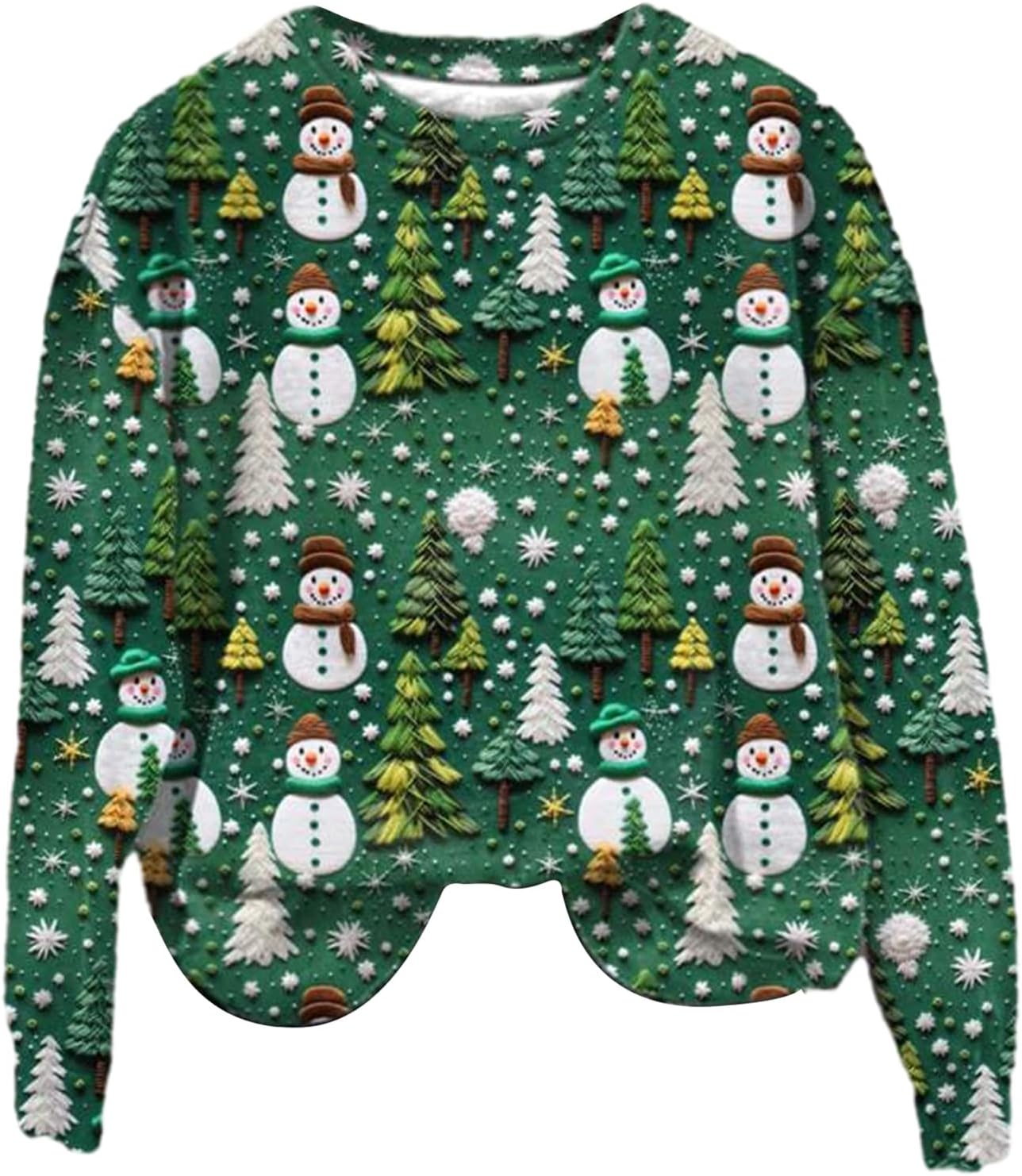 KUNSHOP navideño -suéter navideño, Traje de Pareja con temática ...
