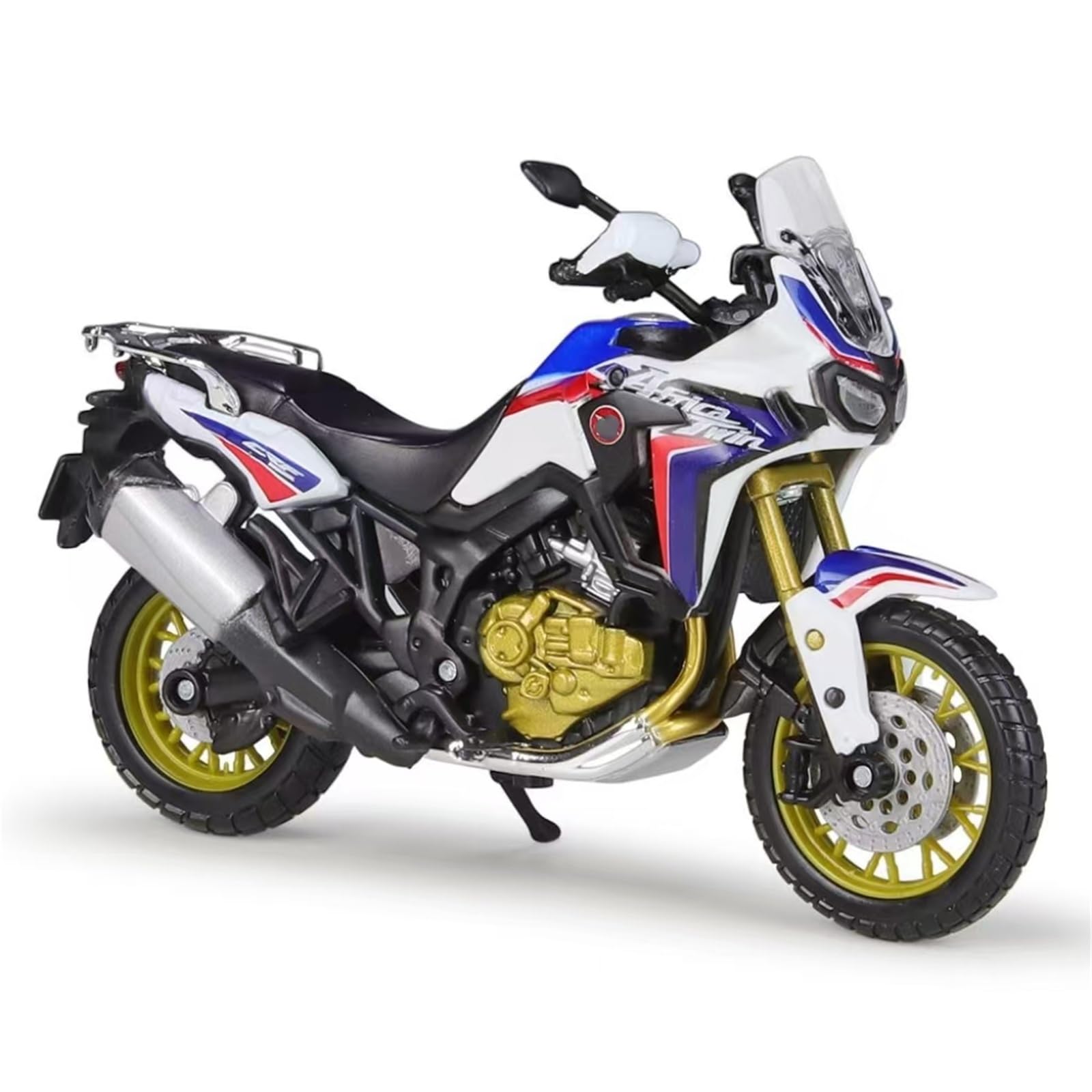 Pour Honda CBR 1000RR, AFRICA TWIN, Modèle De Moto Miniature 1:18, Décoration De Véhicule Miniature, Sculpture Cadeau(AFRICA TWIN DTC)