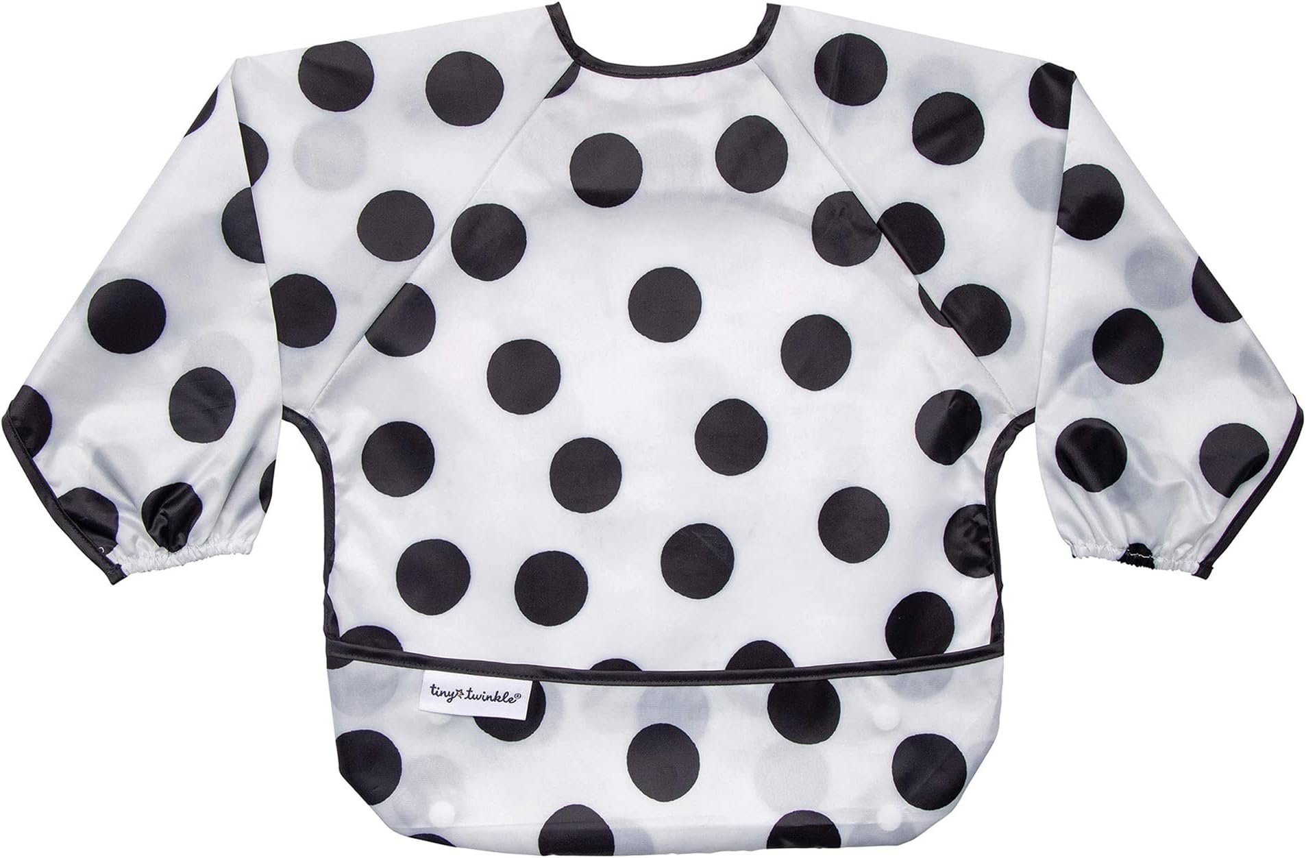Tiny Twinkle Baby Bibs Mess Proof Baby Bib Waterproof Feeding Bibs Weaning Bibs For Toddlers 6-24months Machine Washable and Adjustable Side Closure Great for Travel Baby Food Bibs