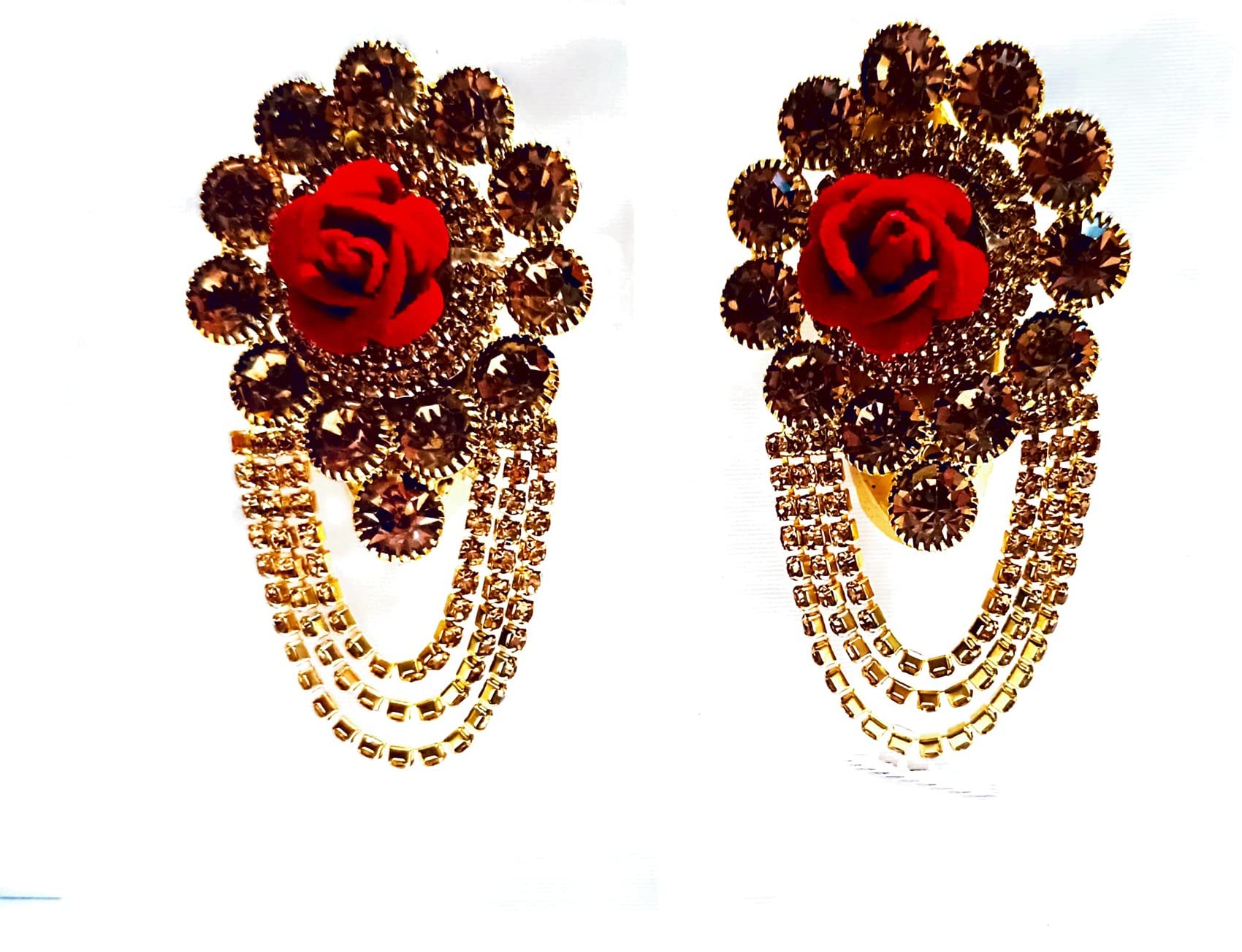 SAREEPIN Fashions Womens Brooches and Pin for Dupatta and Saree Brooch (1) (B09N7M7GD9) Amazon Price History, Amazon Price Tracker