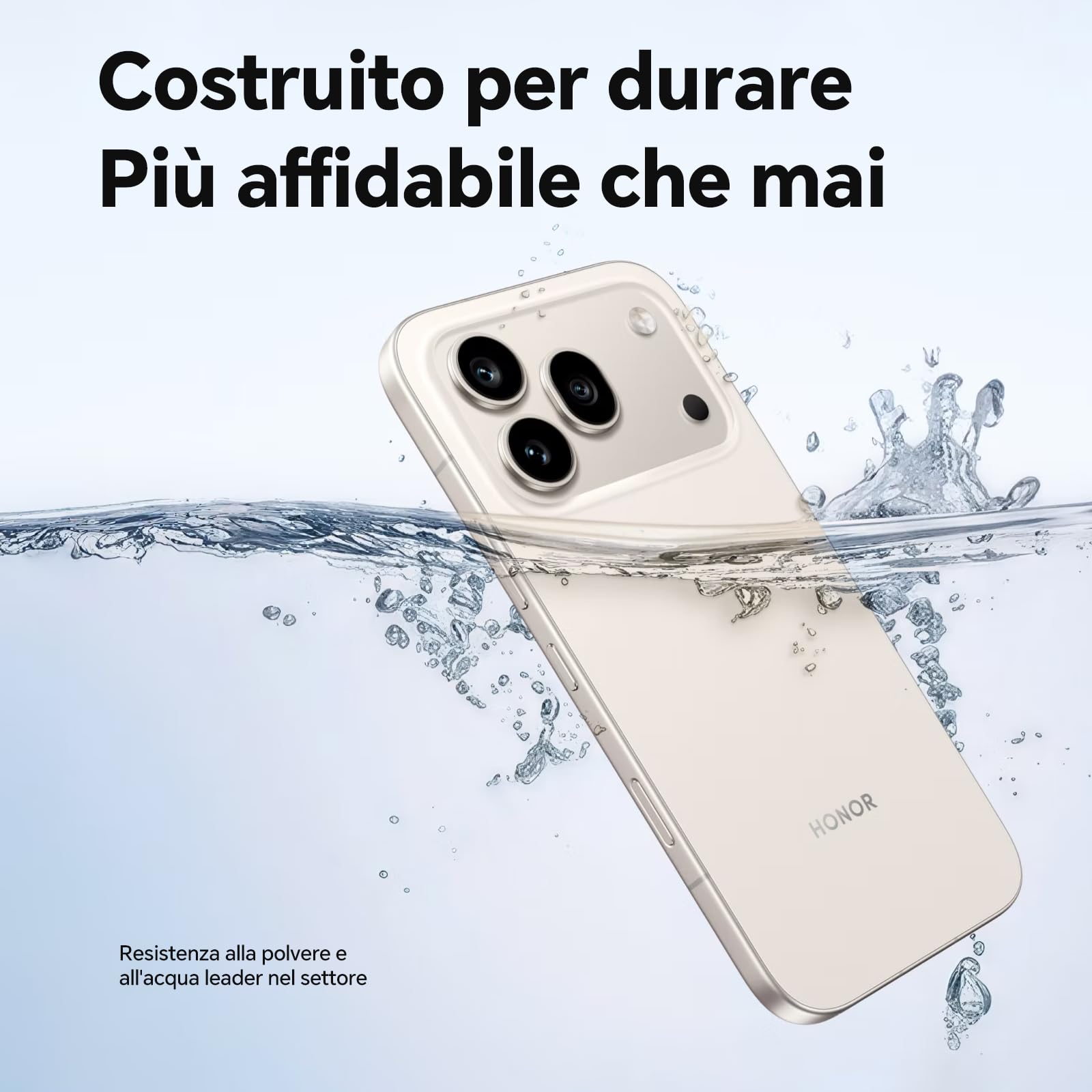 HONOR 600 Pro 5G Smartphone Cellulare, 6,57" 120Hz AMOLED, Fotocamera Tripla 200MP, Batteria 6400mAh, Ricarica Rapida 80W, IP68/IP69K, Snapdragon 8 Elite, Android 16