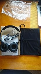 Amazon.com: Amazon Basics Lightweight On Ear Wired Headphones, Black ...