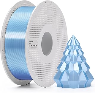 Bambu Lab PLA Silk Azzurro