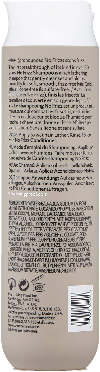 No Frizz by Living Proof Shampoo 236ml, 236 ml (Pack of 1) - Image 3