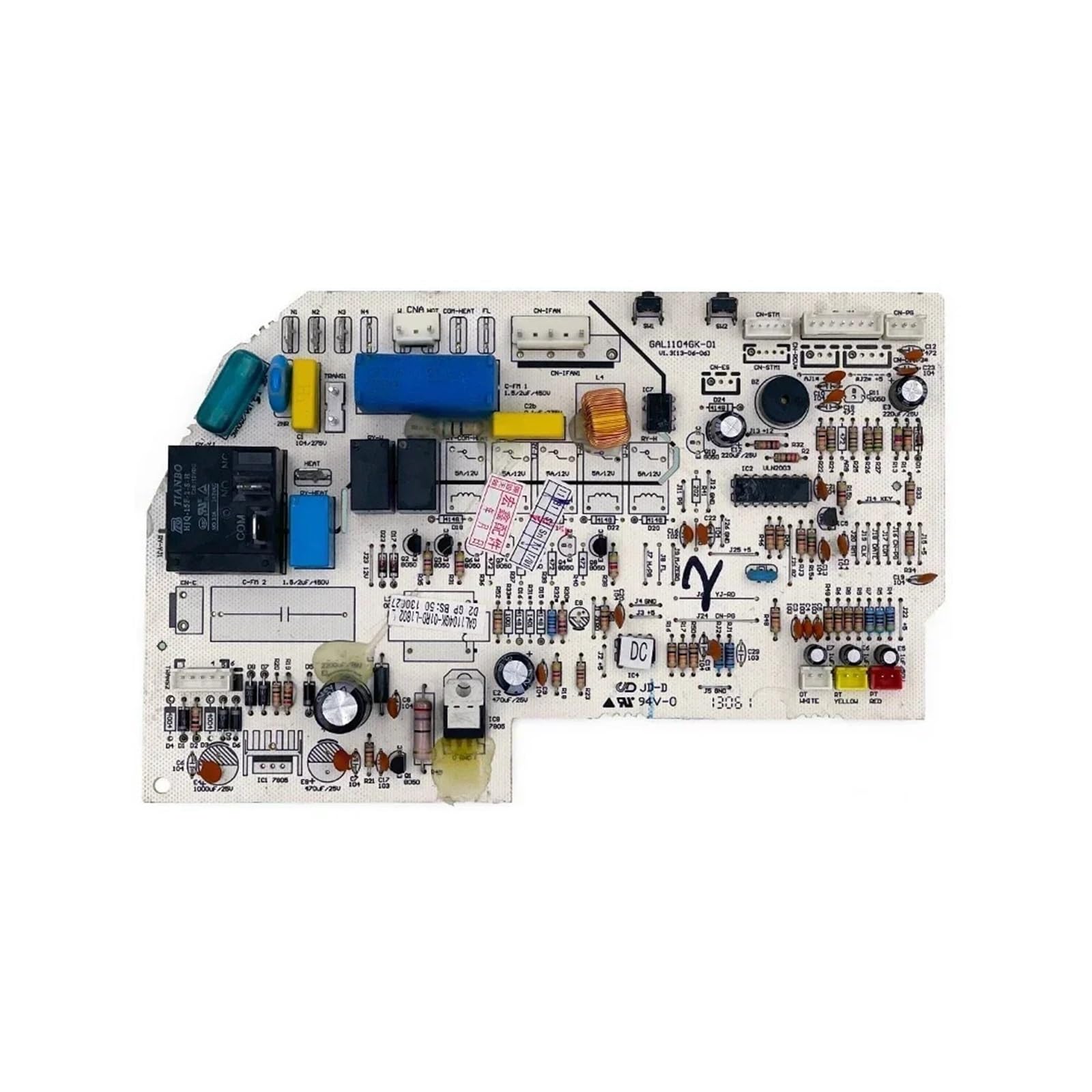 Air Conditioner Indoor Unit Control Board，Compatible For Galanz ， GAL1104GK-01RD-L1802 Circuit PCB GAL1104GK-01 Conditioning Parts