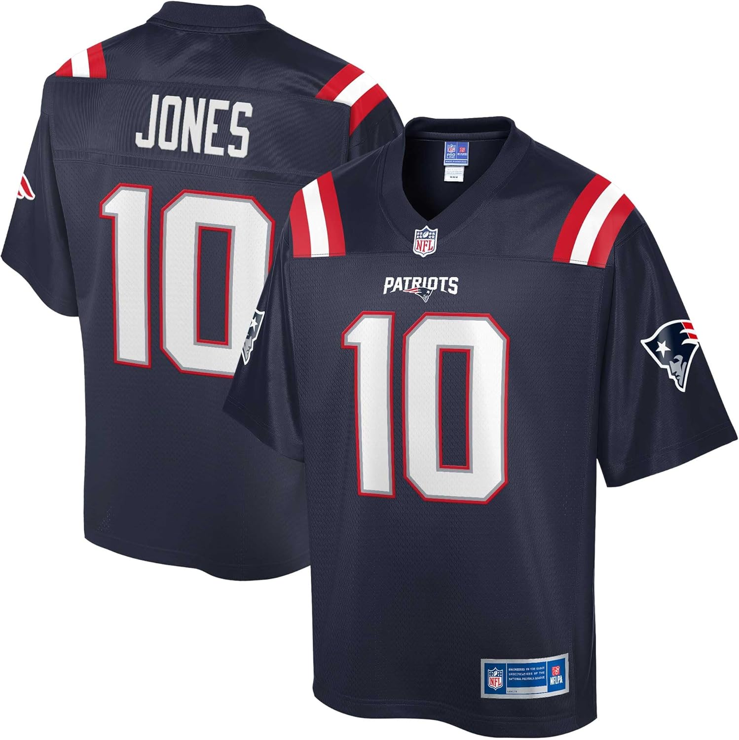 Men's Mac Jones Navy New England Patriots Pro Line Jersey