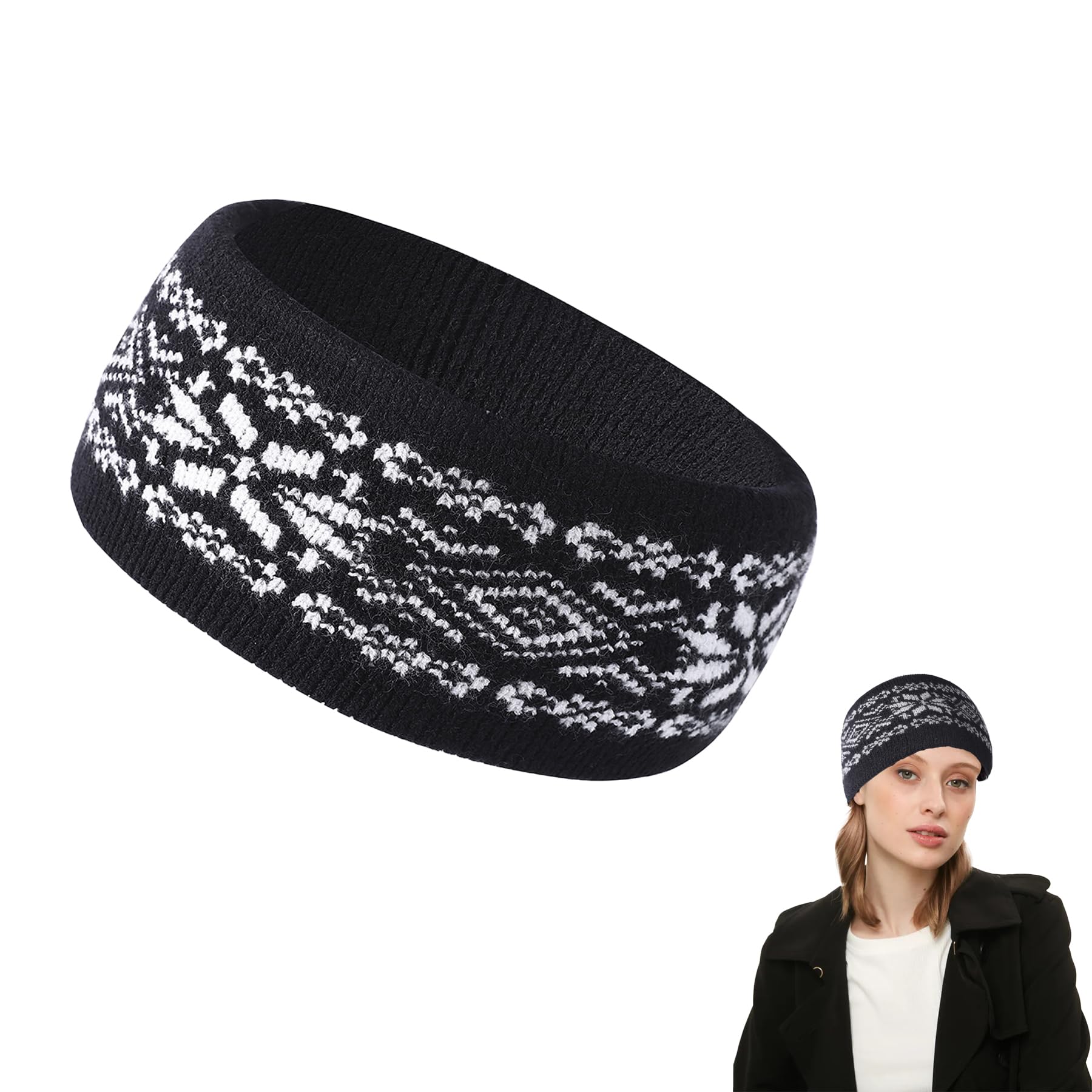 Ear Warmer Headband, Wide Headband, Thick Headband, Knitted Headband Women, Knitted Headband